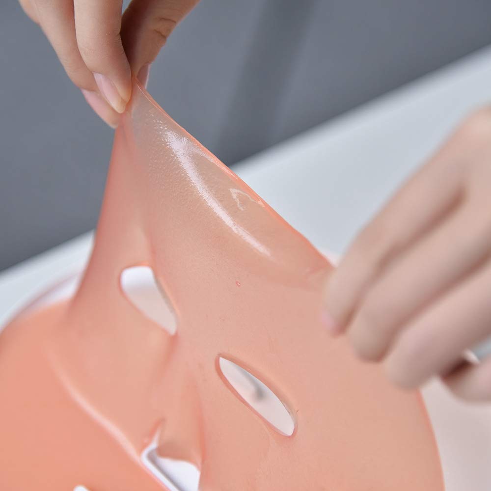 DeMoce Face Mask Maker in action for DIY mask customization at home.