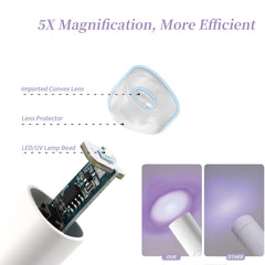 Denabuty foldable nail lamp stand providing hands-free nail art setup
