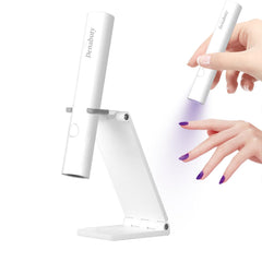 Denabuty mini UV nail lamp with stand delivering precise curing for nail art projects