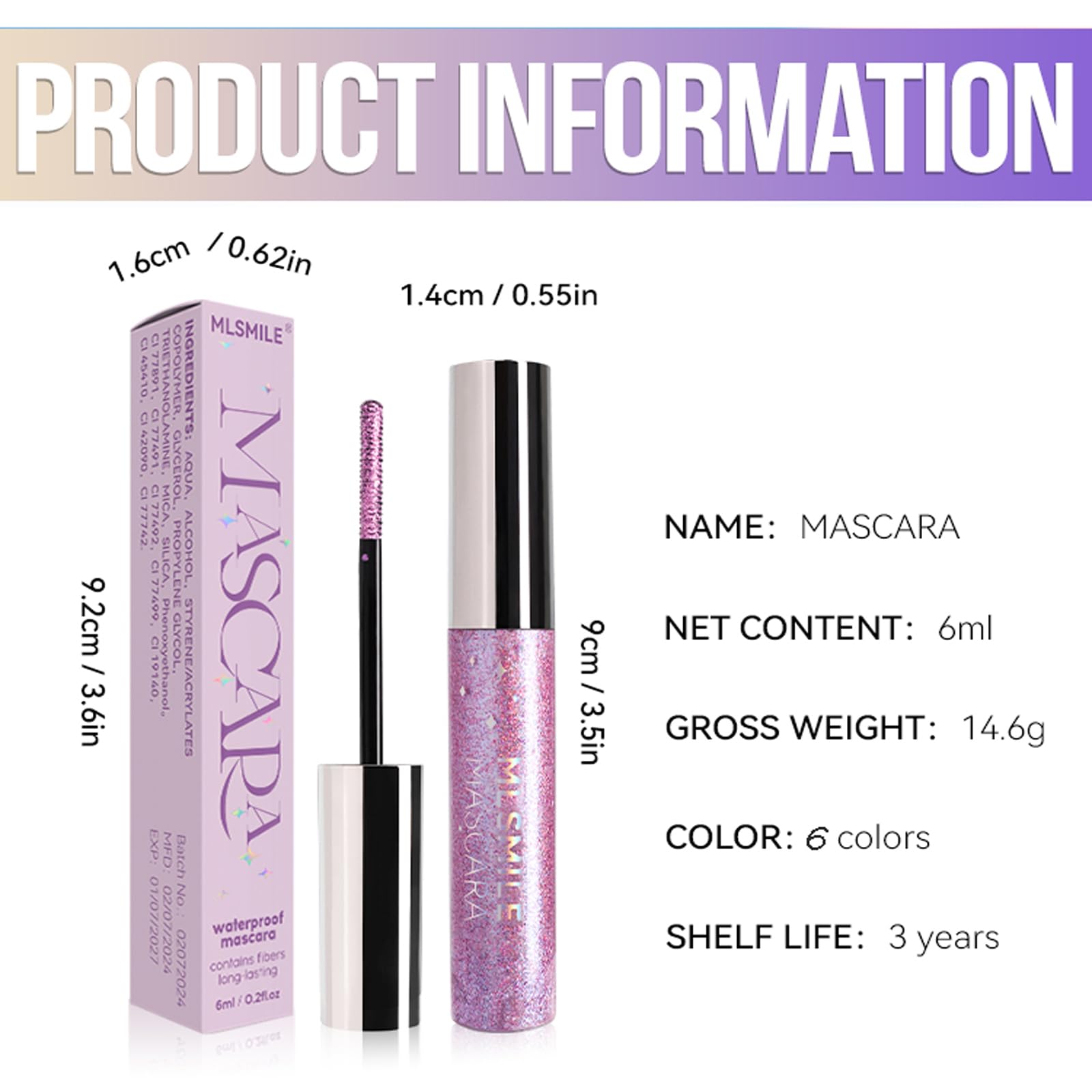 DENESTUP application tips for waterproof mascara