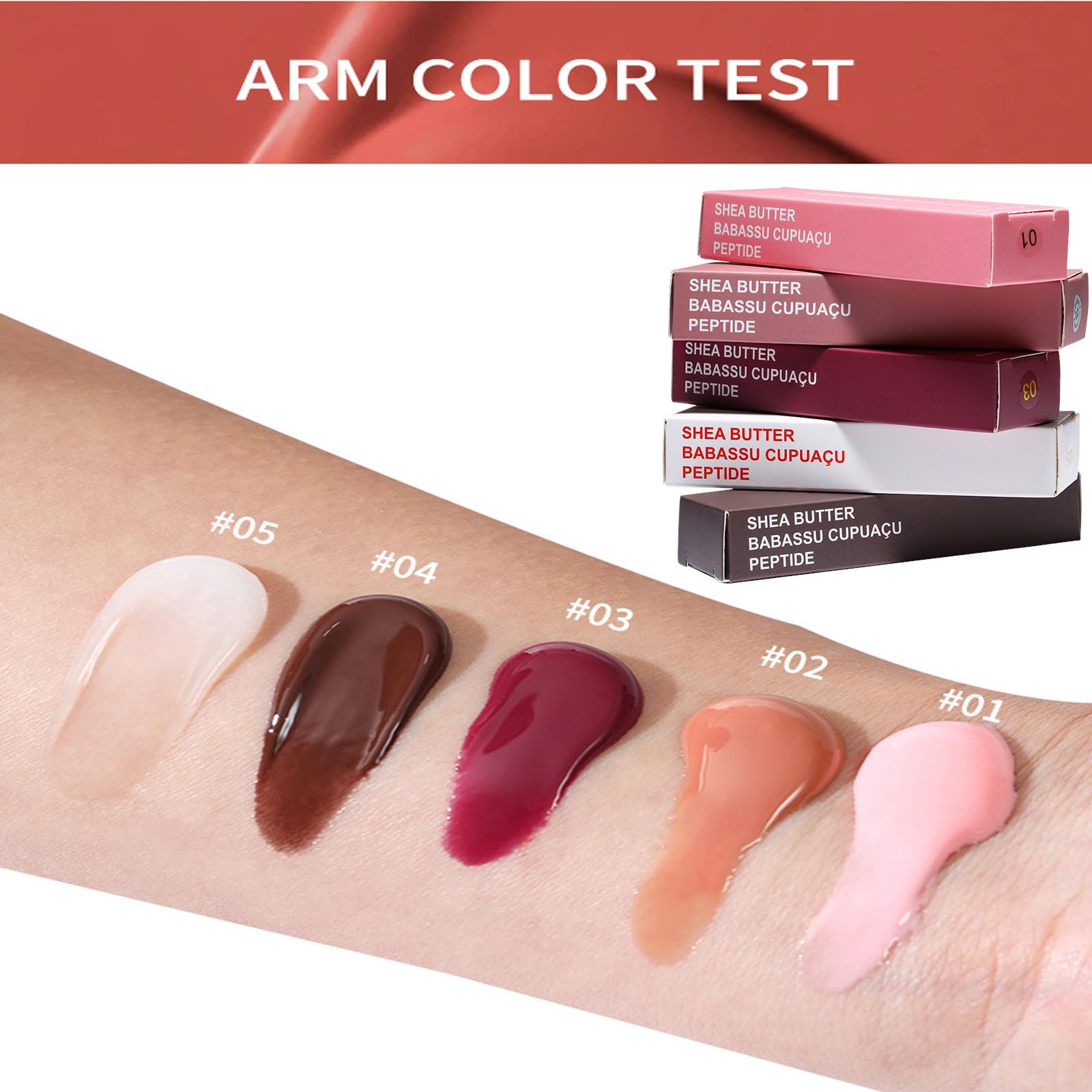 DENESTUP Brillo Labial acabado gel, efecto glaseado y fresco.