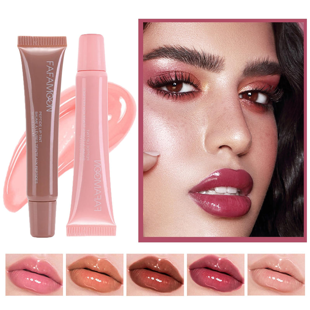 DENESTUP Brillo Labial textura suave, deslizamiento cómodo y cobertura uniforme.