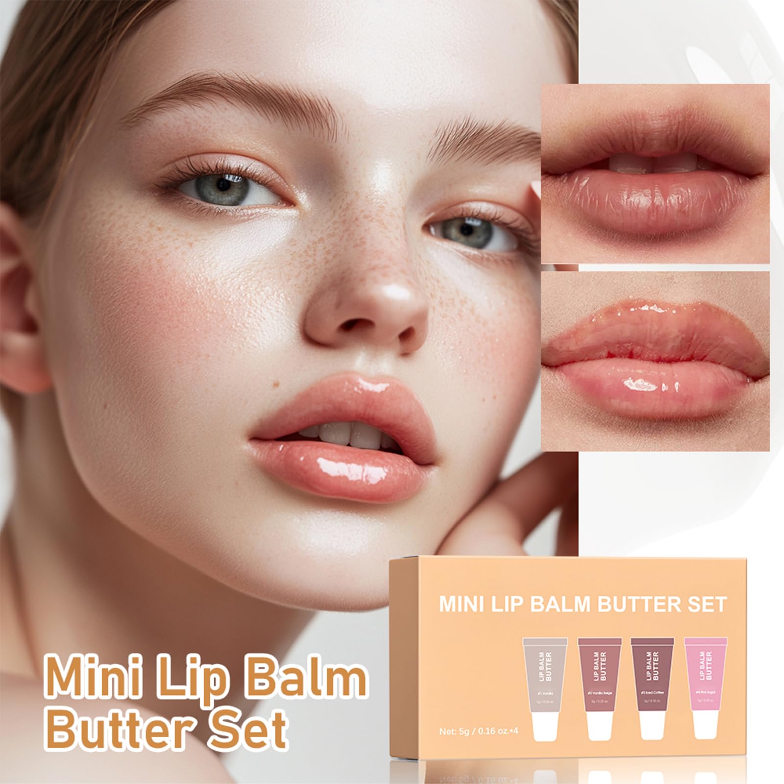 DENESTUP lip gloss application with silky, effortless glide.