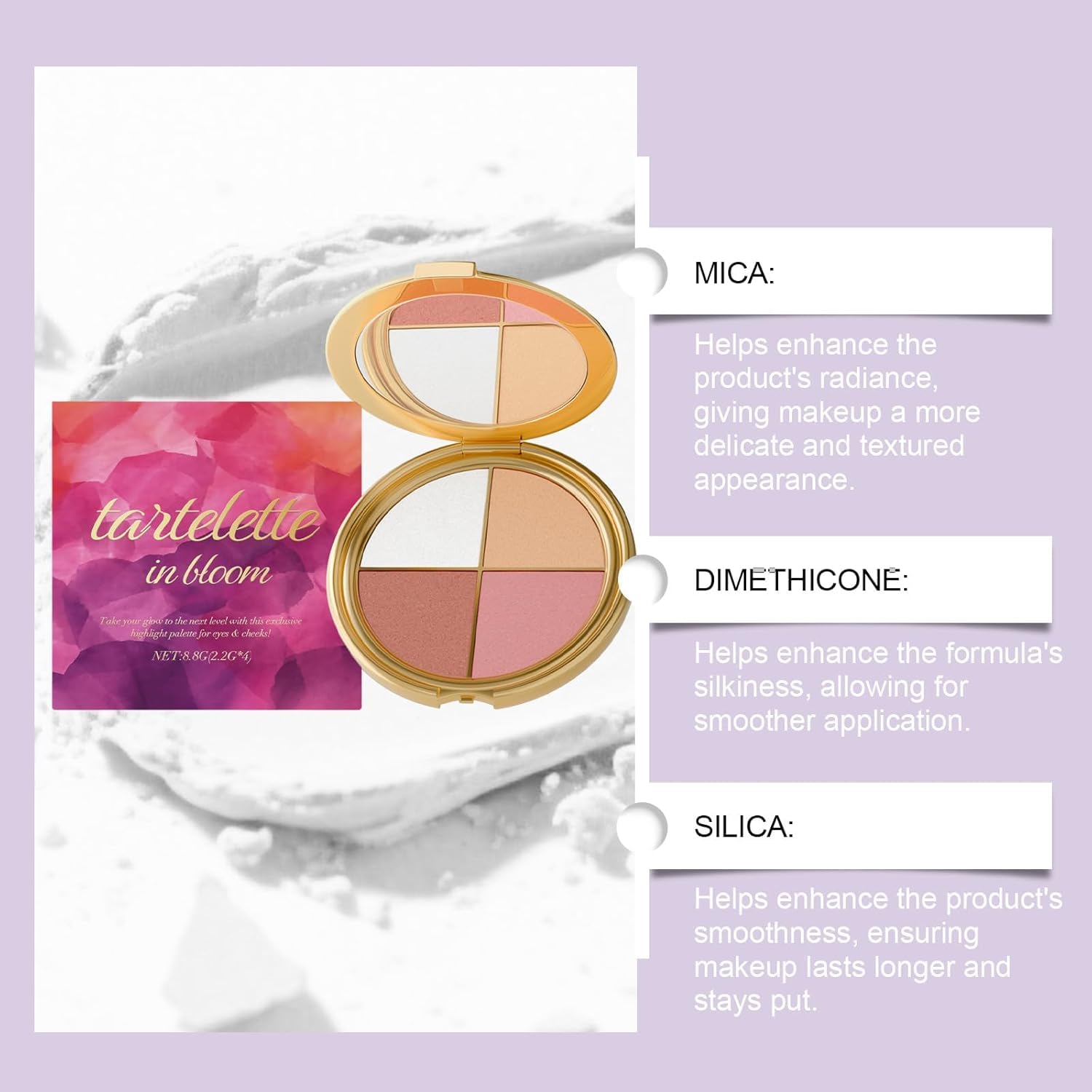 Denir Bonee contour kit 4in1 for shaping and glow
