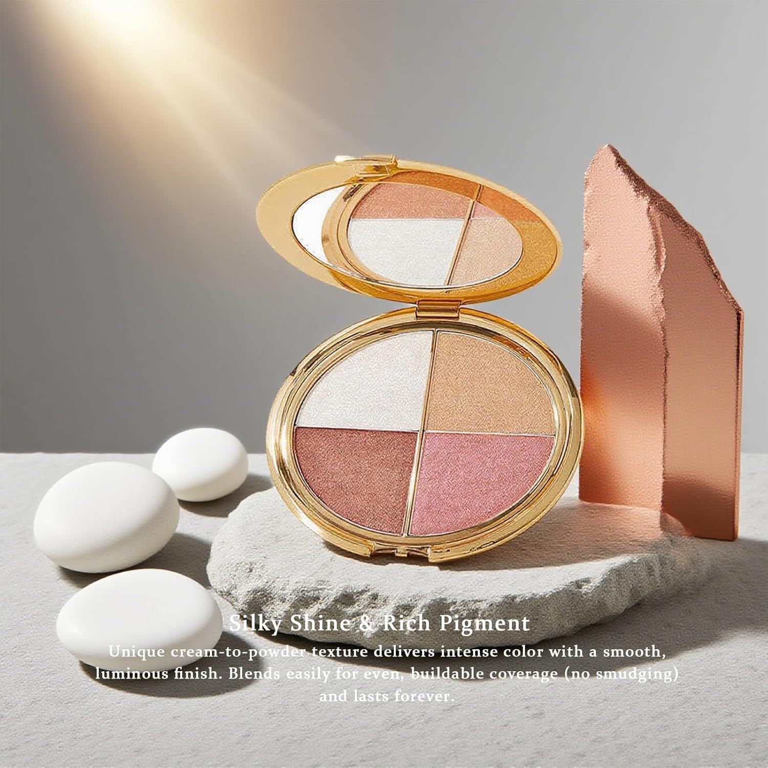 Denir Bonee soft-matte highlighter pan for seamless blending