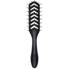 Denman D200 flexible vent brush packshot highlights lightweight design for quick styling and detangling.