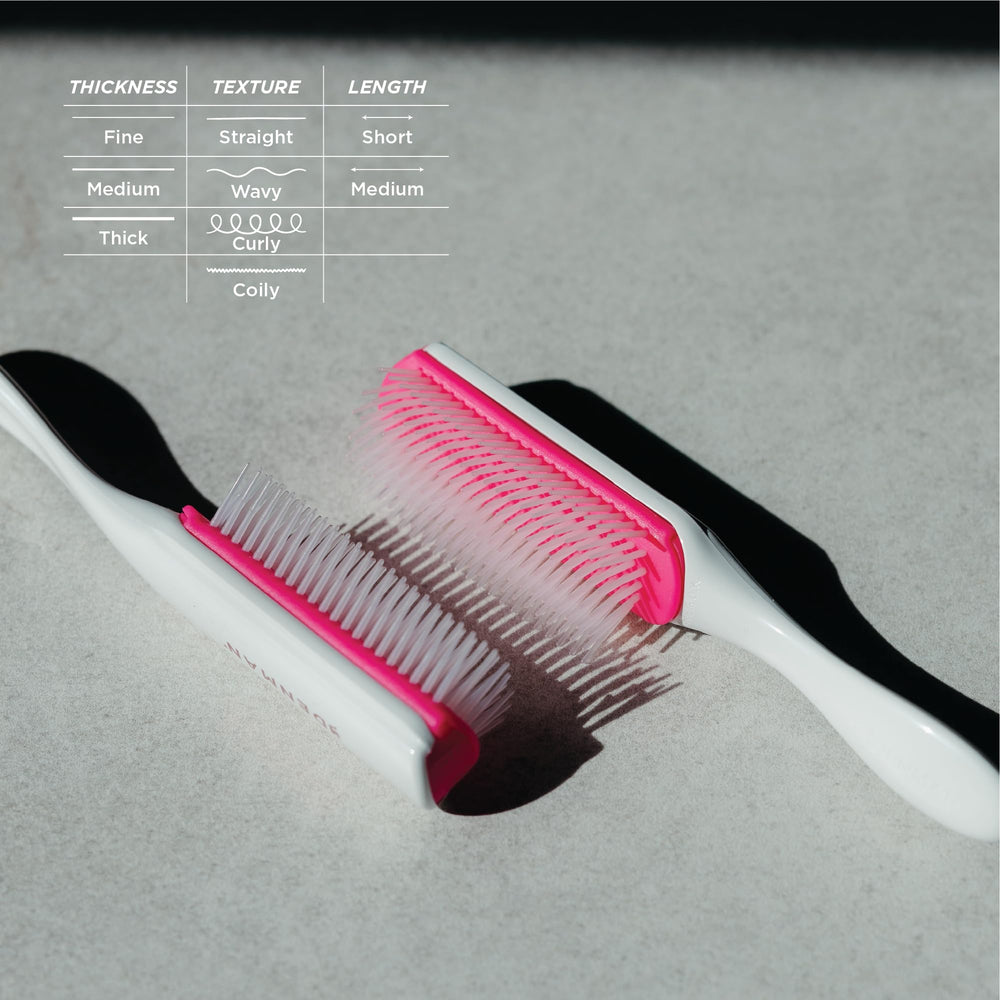 Denman D3 suited for men and women seeking defined curls and smoother detangling