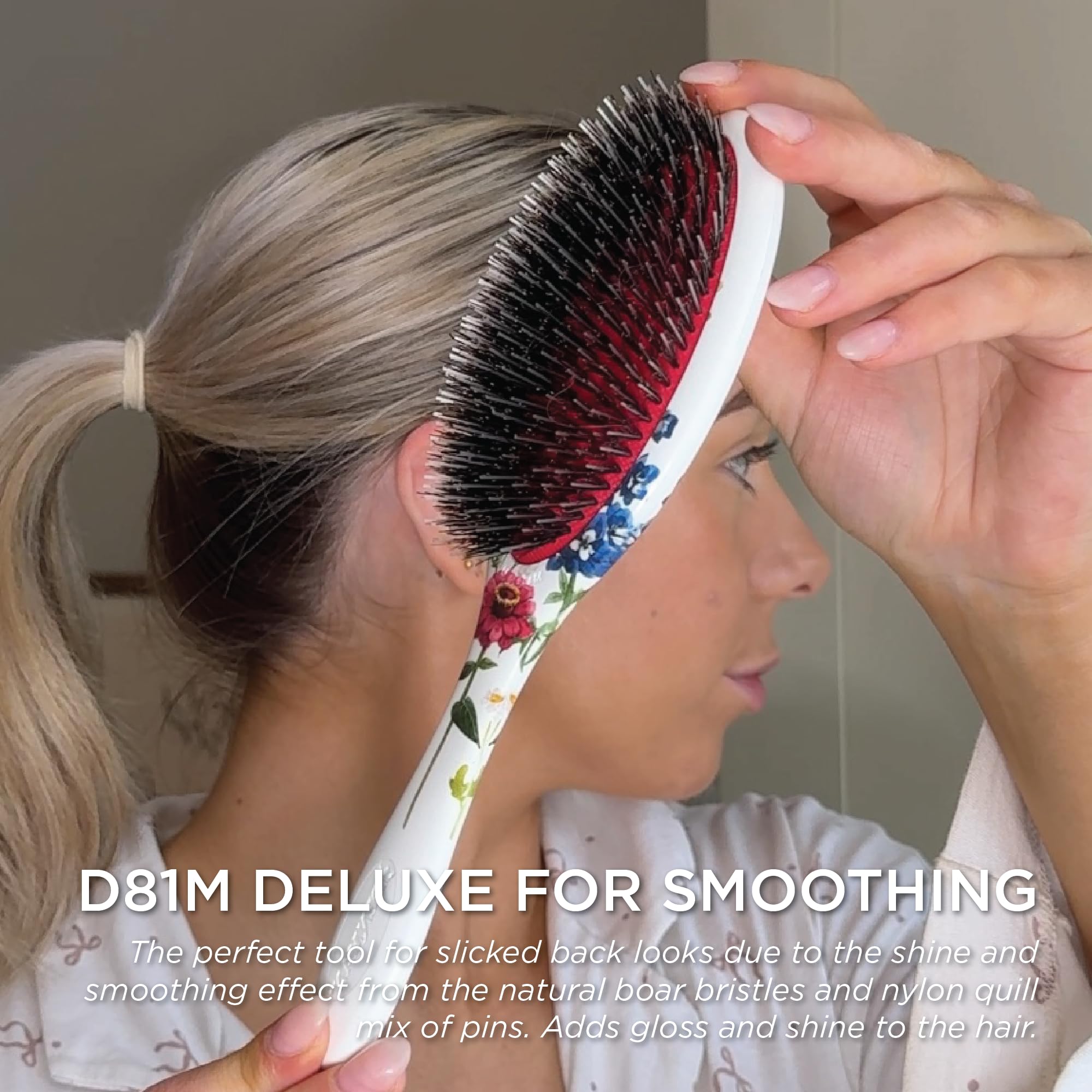 Denman D81M ergonomic-handle designed for comfortable daily styling