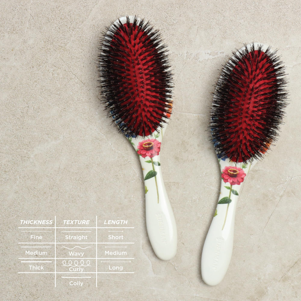 Denman D81M shine-distribution distributes oils for luminous hair