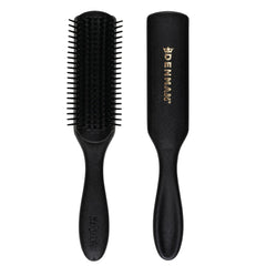 Denman Jack Dean D3 all-black 7-row brush detangles curls smoothly for easier styling