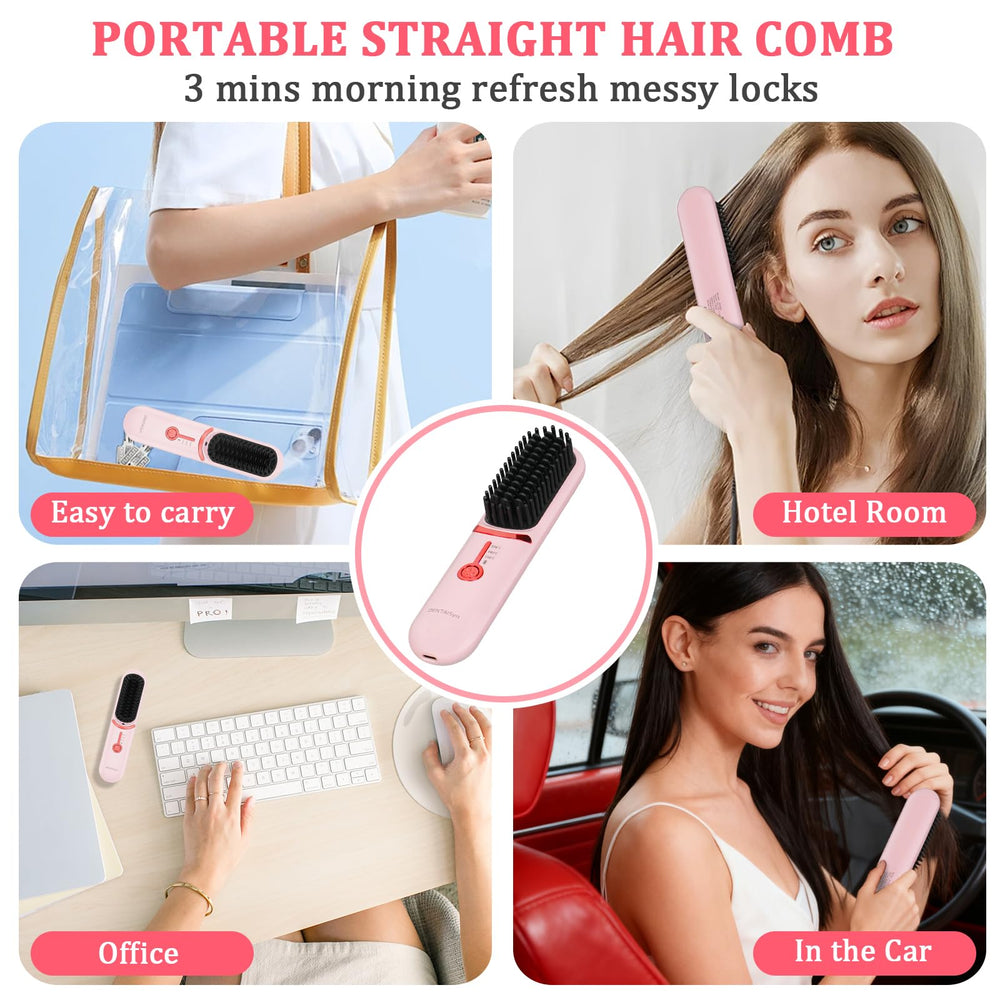 DENTAISyn negative ions help soften and shine hair by neutralizing static.