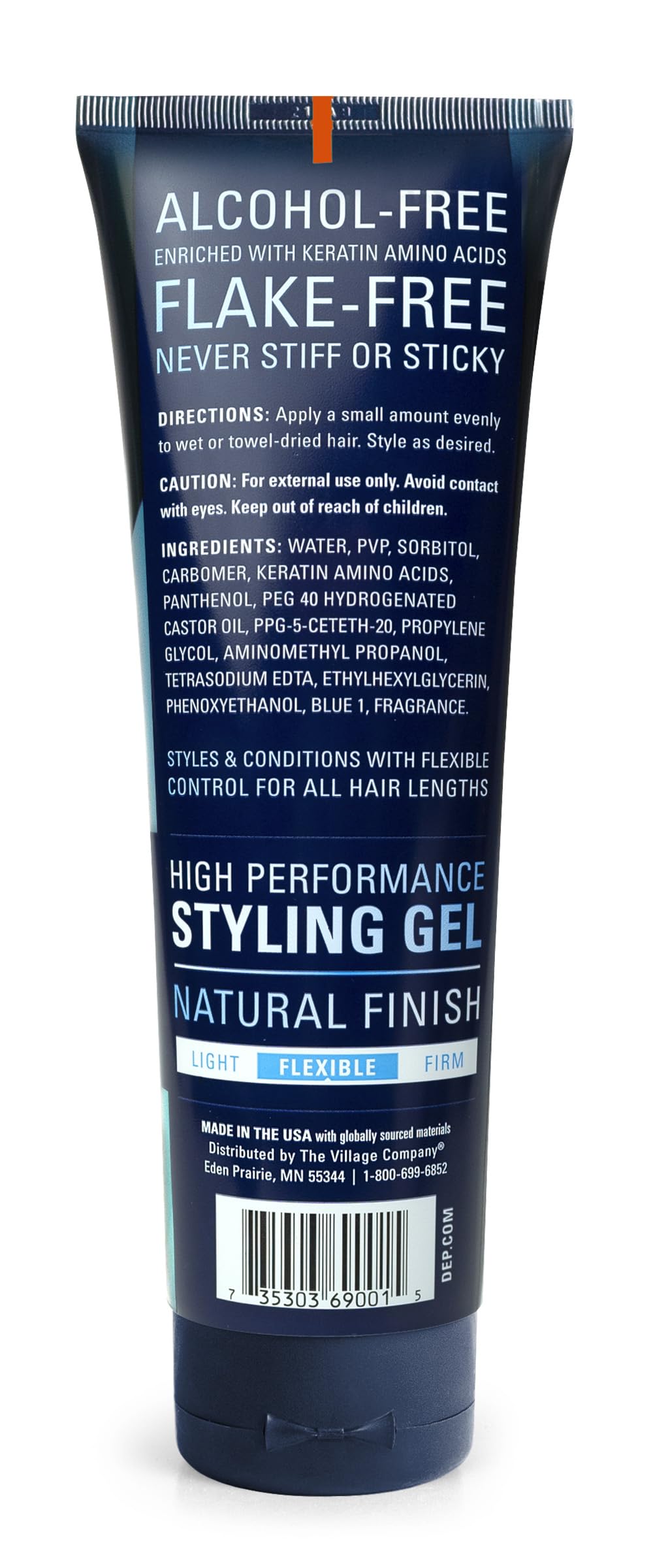 Dep Sport Endurance gel bottle application demonstrates easy smoothing for quick routines