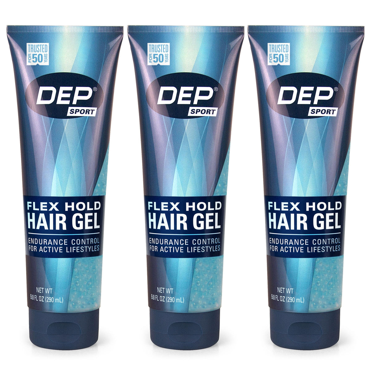 Dep Sport Endurance gel pack 3 front for gym-ready styling and quick refresh