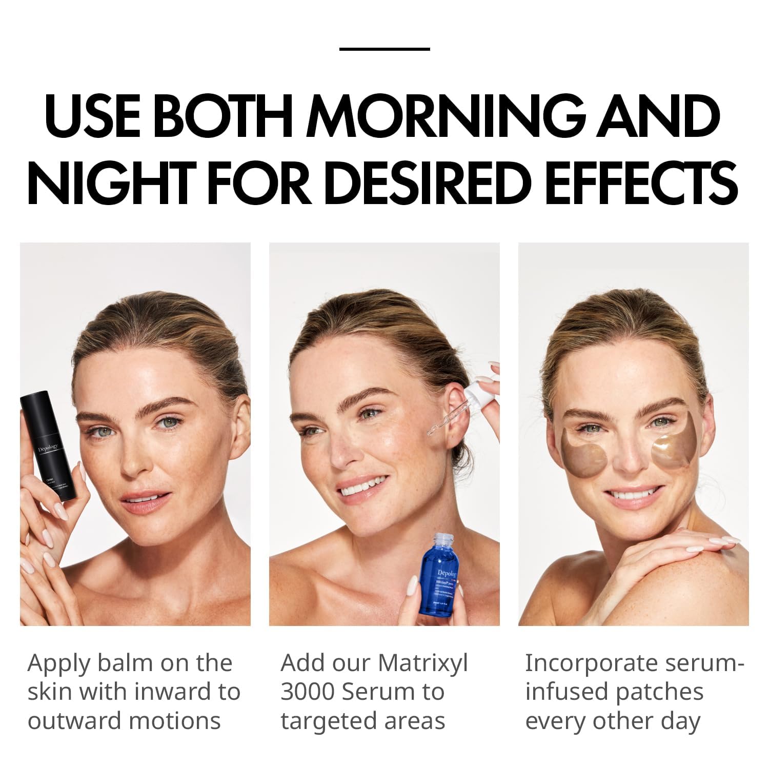 depology caviar-serum-stick close-up texture shows luxurious formula