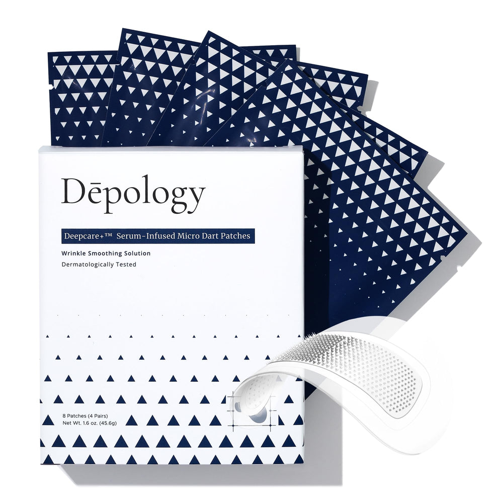 Depology Deepcare Micro Dart Patches pack for concentrated hydration and wrinkle-looking smoothing