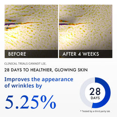 Depology Matrixyl 3000 Serum glow on cheek suggests radiant, refreshed skin.