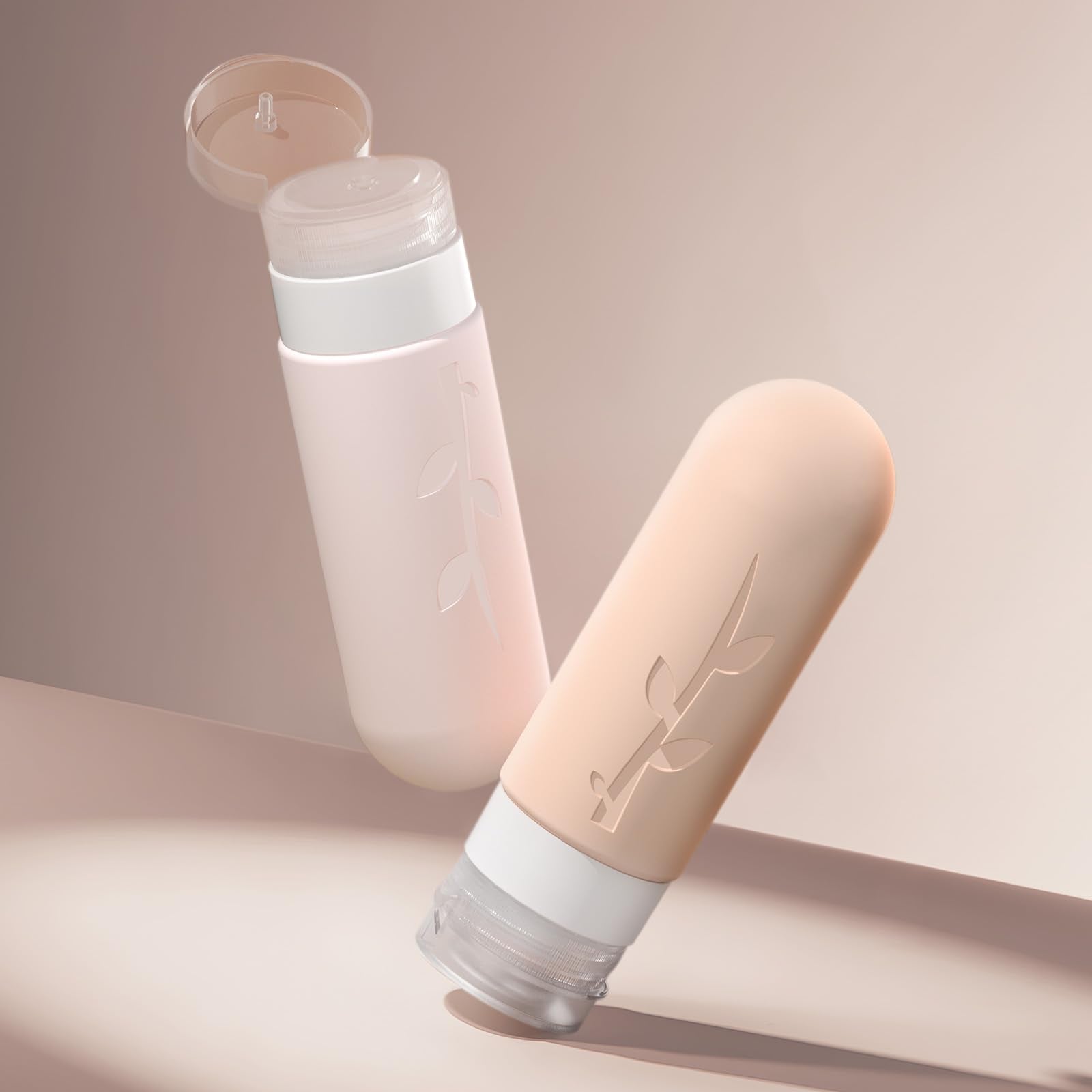 DEPOZA no-drip valve cap detail highlights precise dispensing