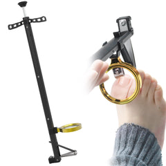 DEPSUNNY magnifier-enabled long-handle toenail clippers in black for improved visibility.