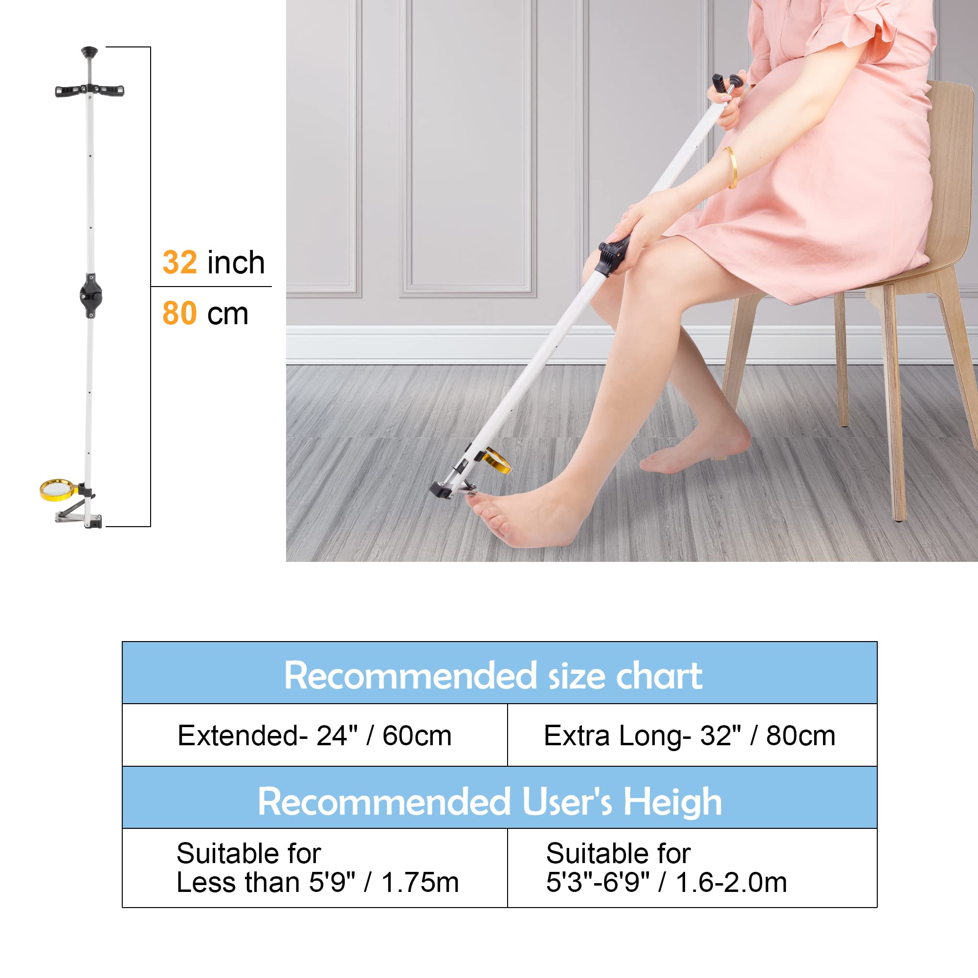 DEPSUNNY left-right install option for versatile hand use.