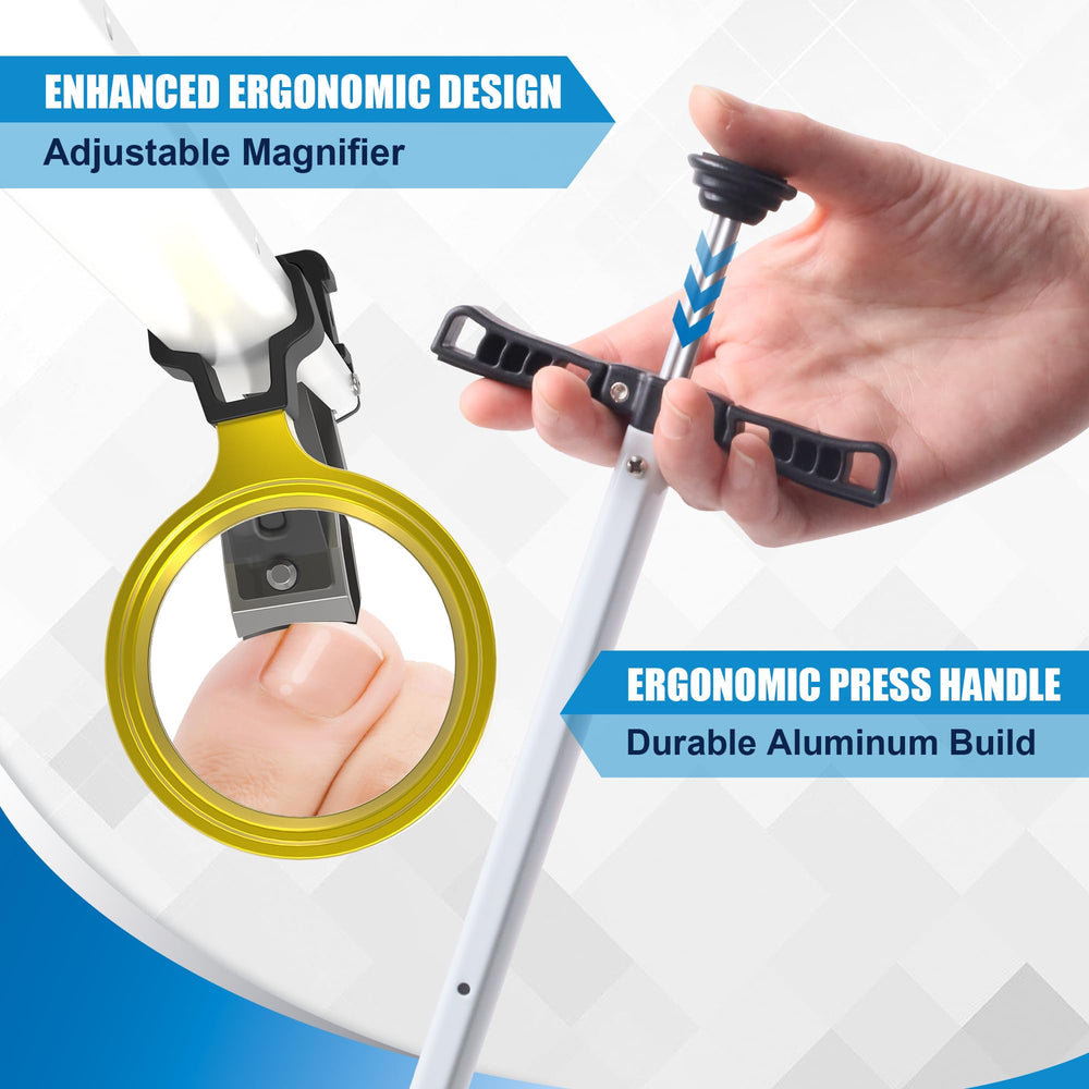 DEPSUNNY wide jaw opening accommodates thicker nails with better clipping leverage.