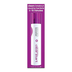 Dermalogica Clear Start breakout serum texture close-up highlights gel-like formula.