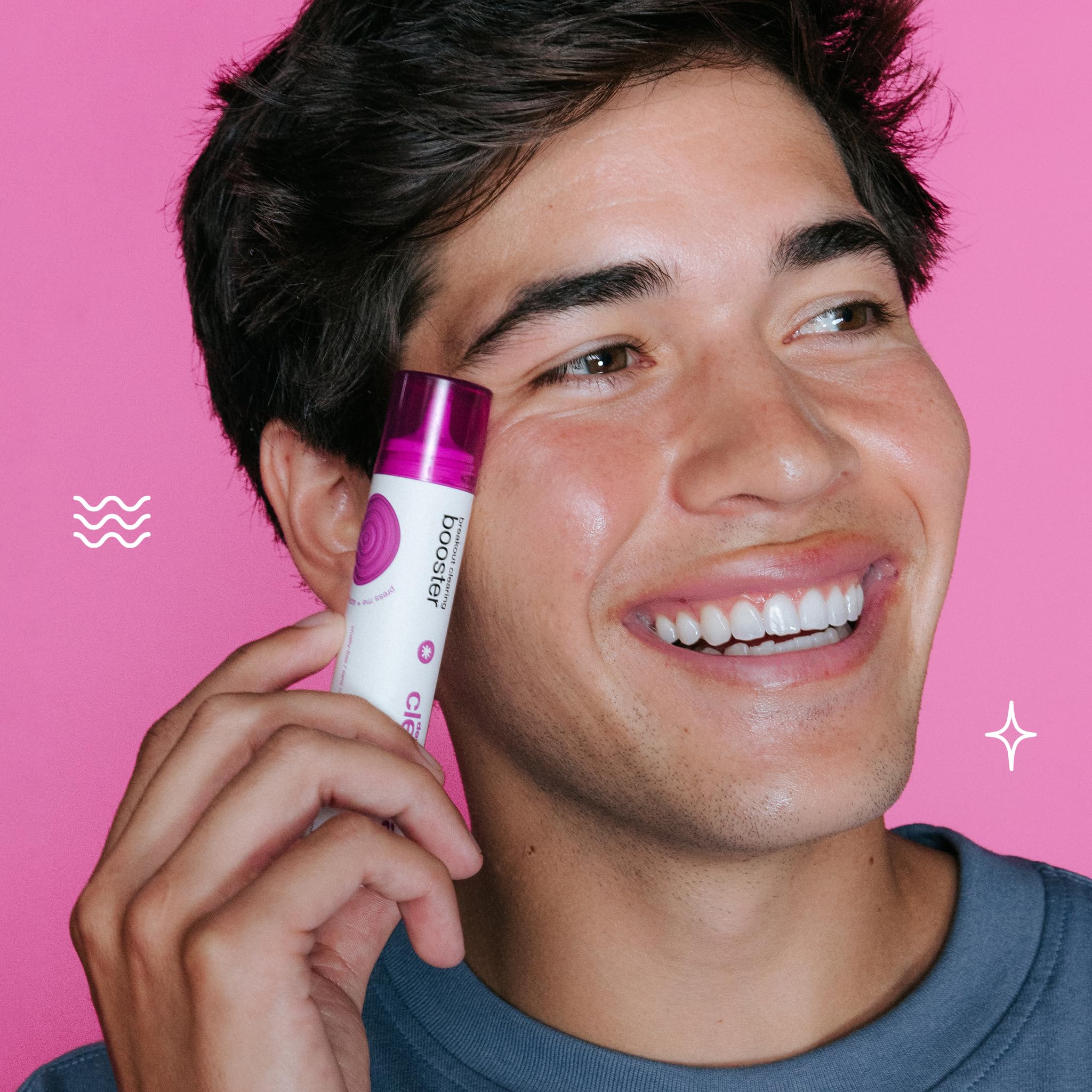 Dermalogica Clear Start vegan badge emphasizes plant-based, animal-product-free care.