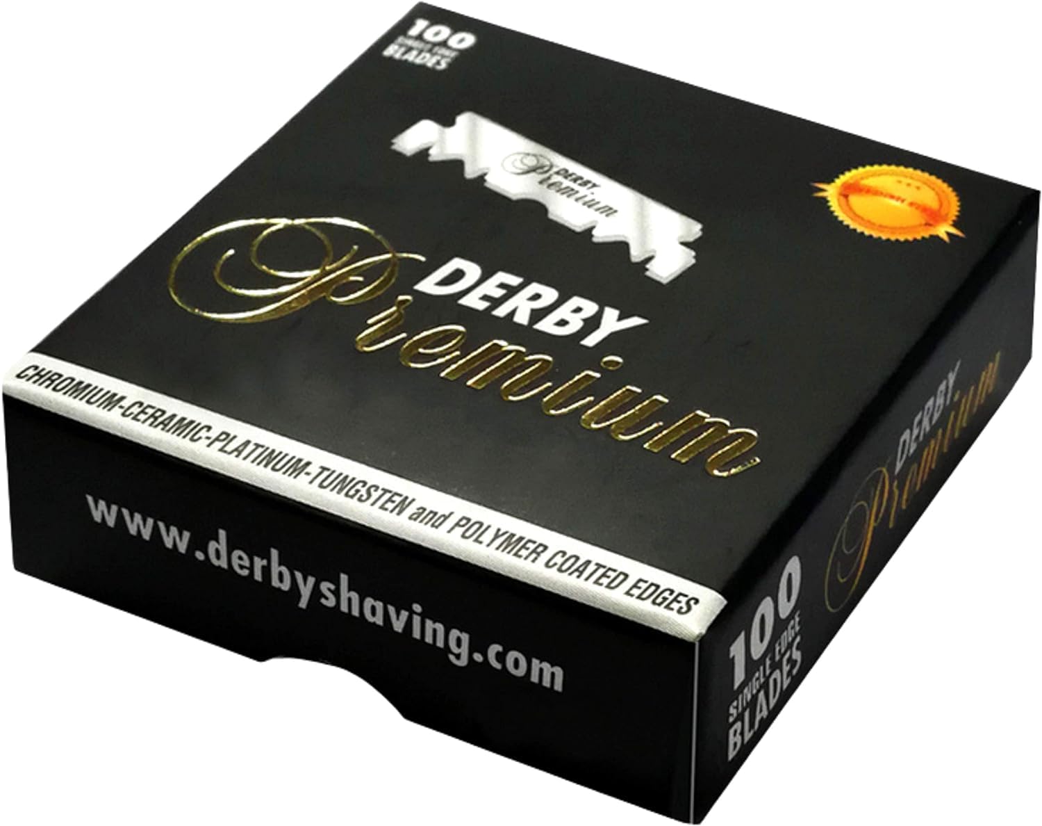 Derby Premium straight razor-use setup demonstrates practical application for traditional grooming.