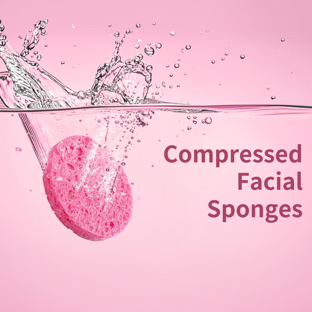Expanded Derloyo sponge after hydration — plush texture ideal for mild exfoliation.