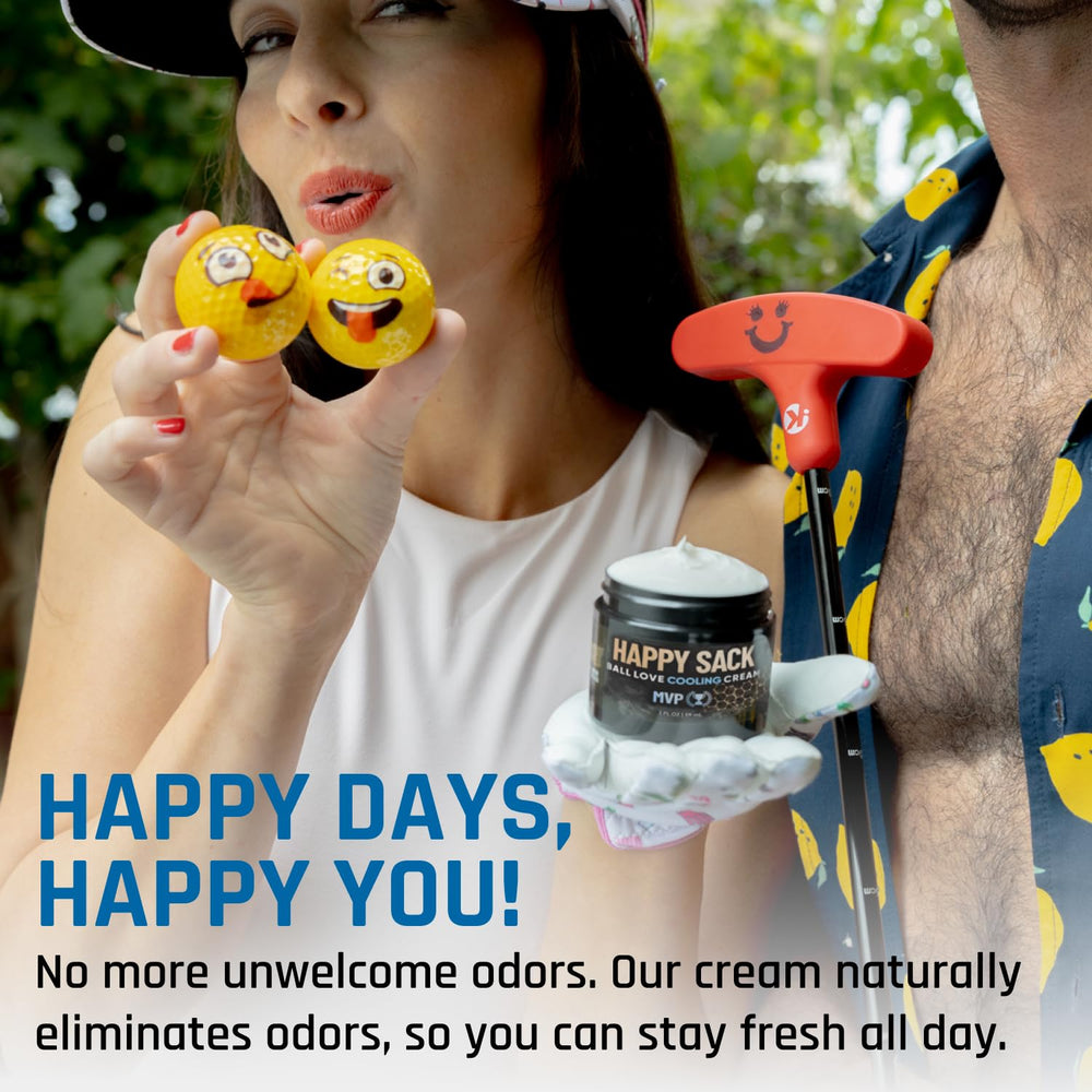 Derm Dude Happy Sack shown with quick-absorption and refreshing cool-down