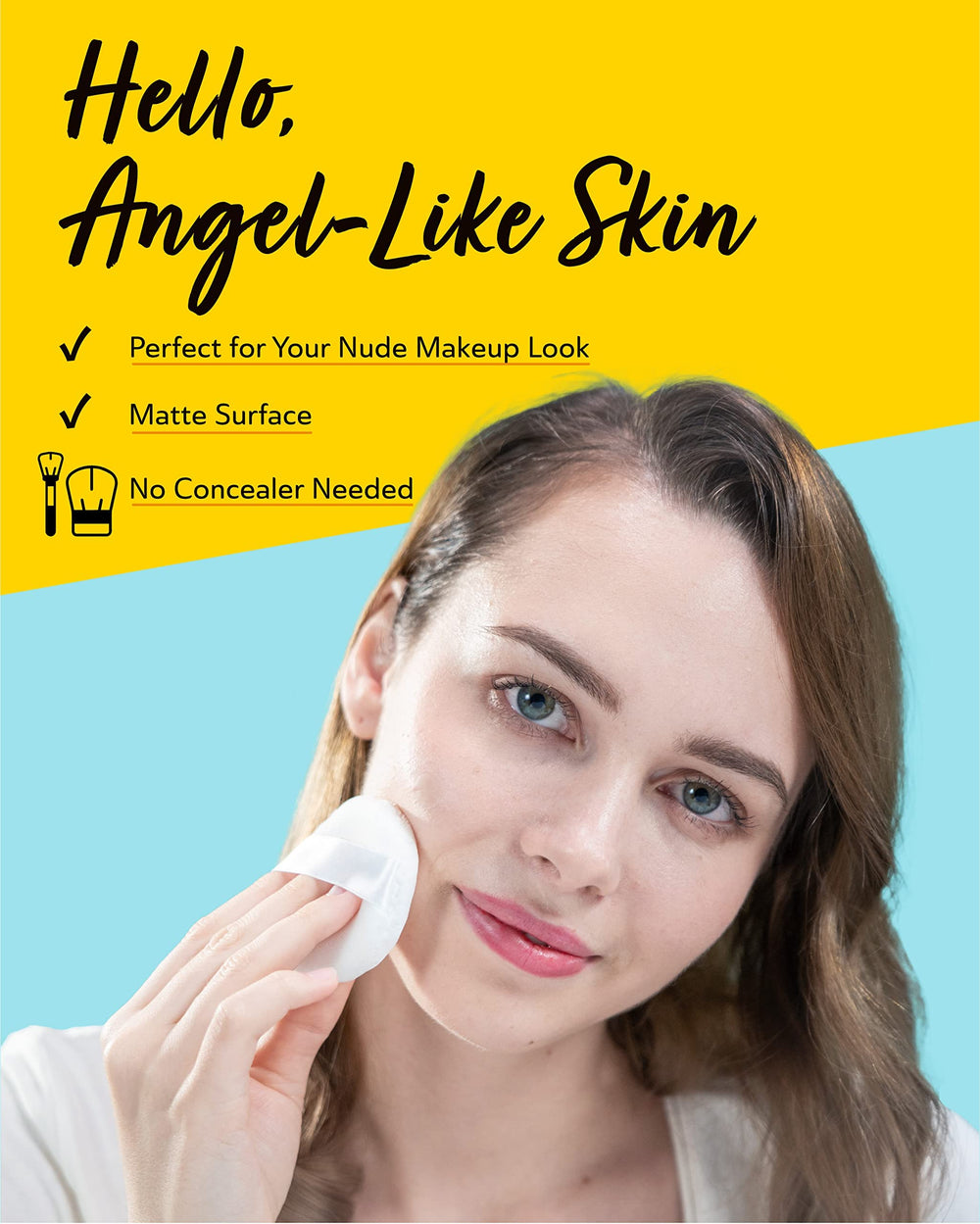 DERMA ANGEL easy-open wrapper shown for clean patch access