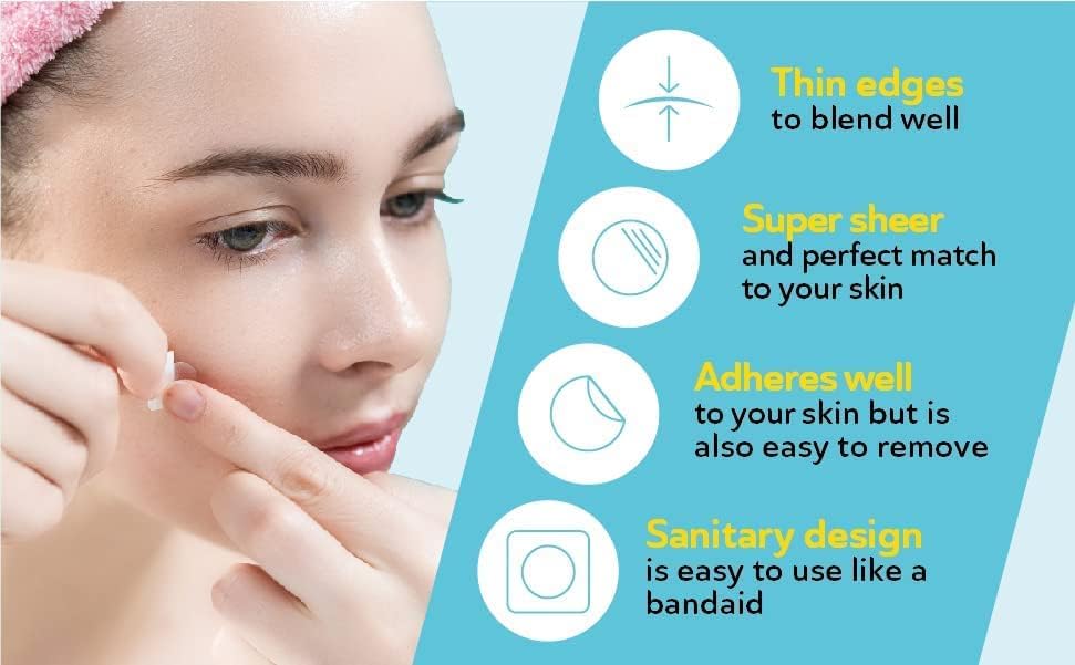 DERMA ANGEL matte-finish discreet patch remains subtle during daily activities.