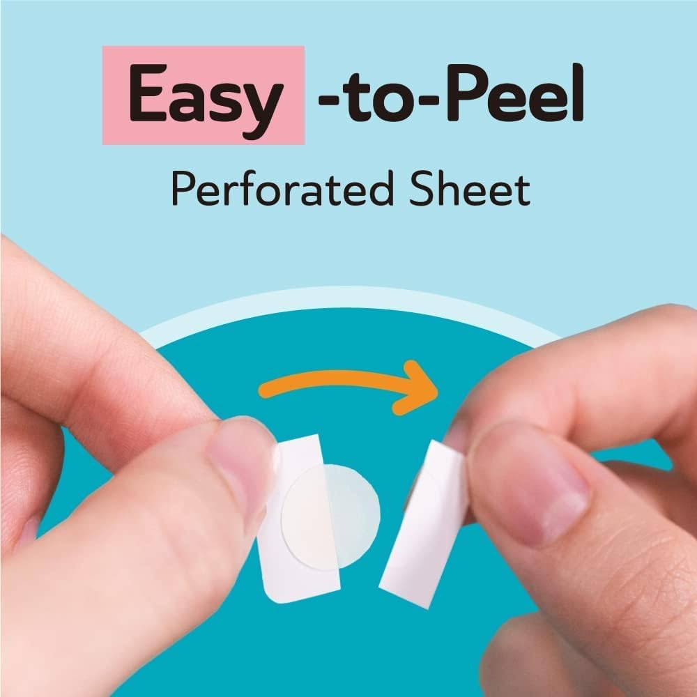 DERMA ANGEL night patch 15mm thicker center for faster fluid absorption.