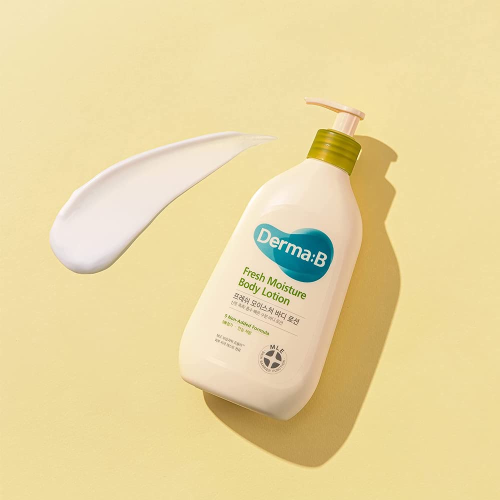 Derma B mle technology skin barrier illustrates strengthened hydration and protection