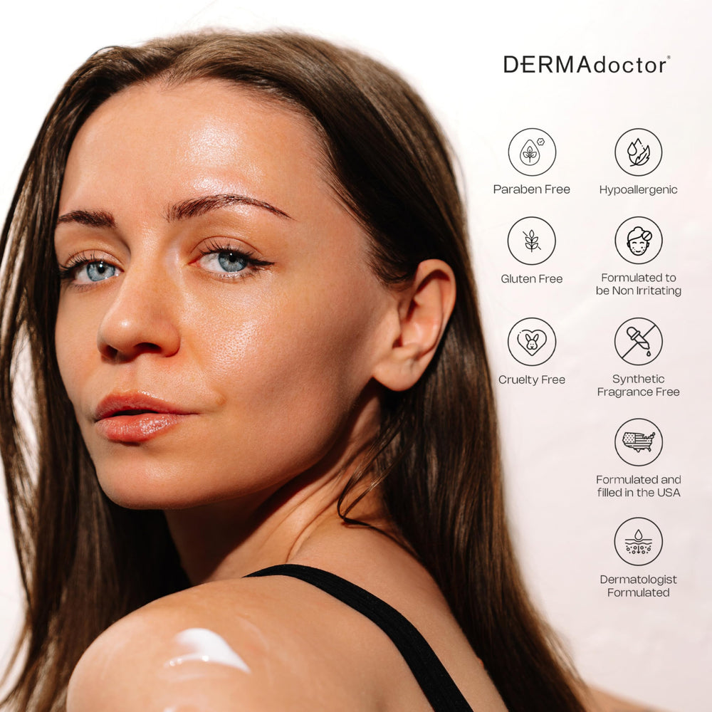 DERMAdoctor KP ingredient list highlight ceramides and urea benefits