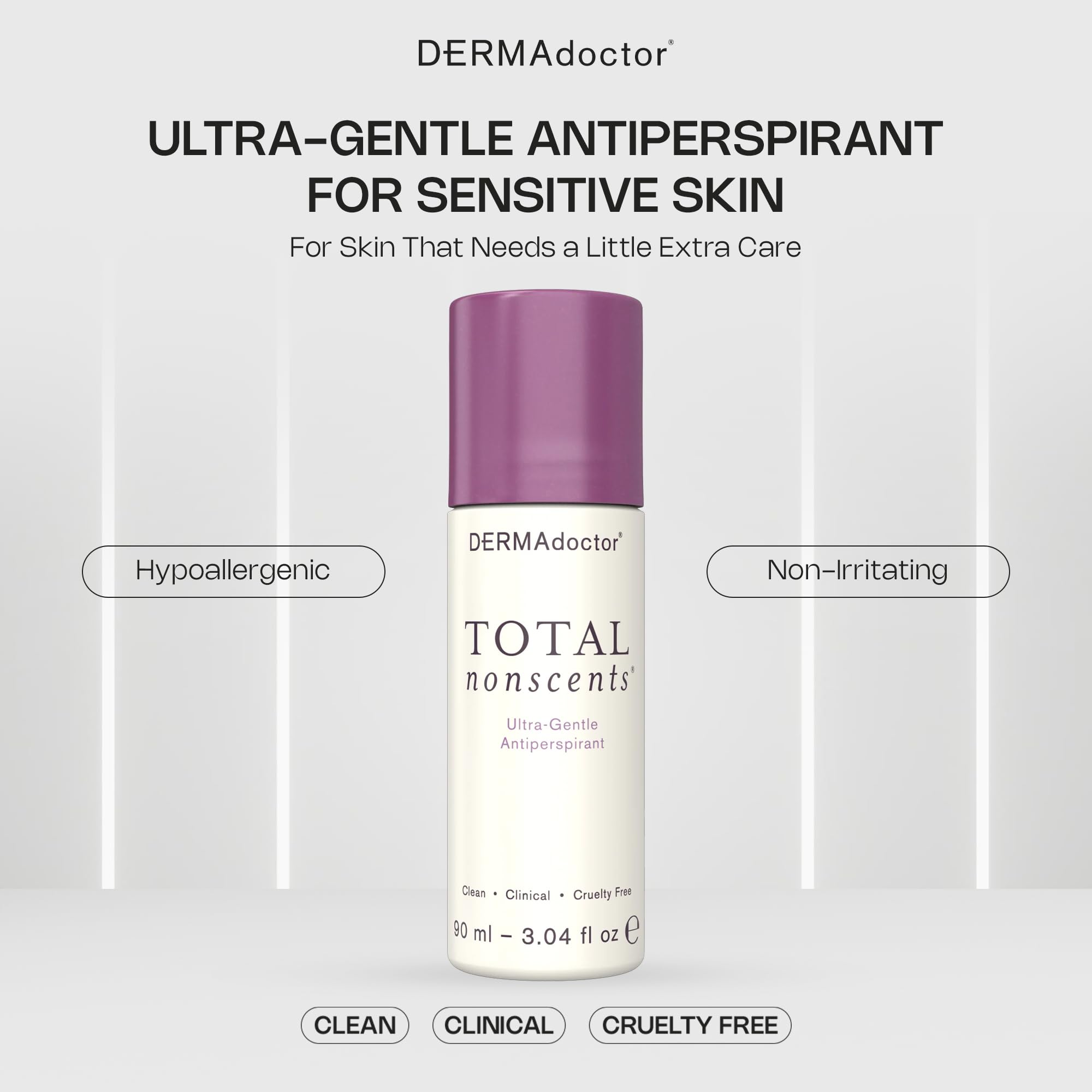 DERMAdoctor made-in-usa label reinforces quality and dermatologist-tested assurance.