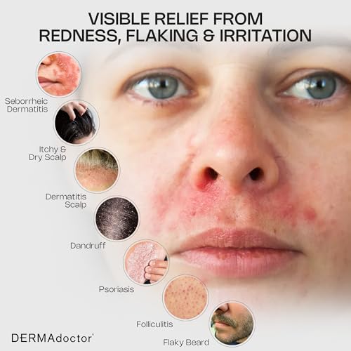 DERMAdoctor bottle with foaming lather indicates gentle daily cleansing