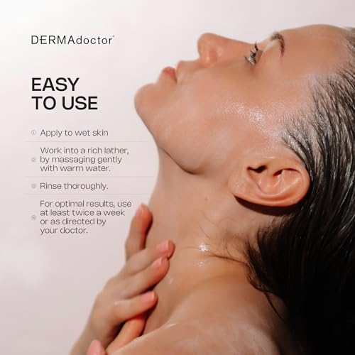 DERMAdoctor packaging emphasizes fragrance-free and sensitive-skin friendly formula