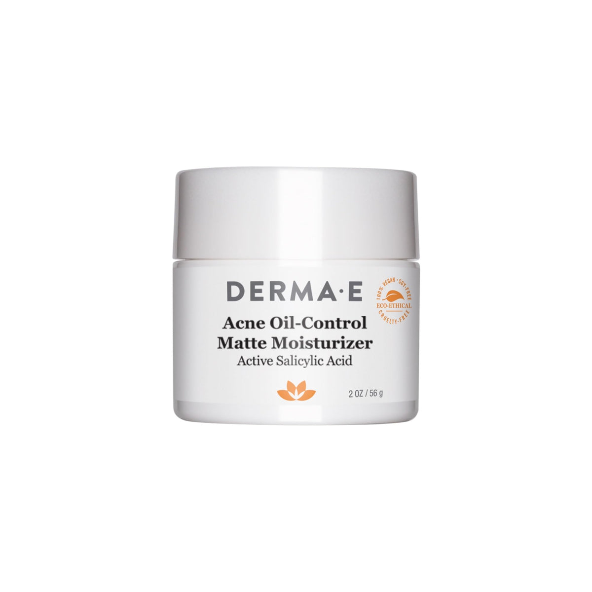 DERMA E Acne Oil Control Face Moisturizer bottle aids oil balance for matte skin