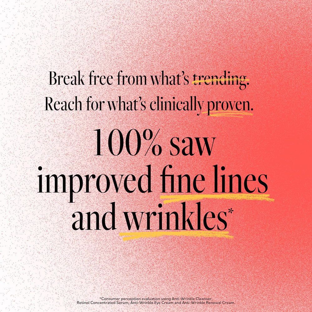 Derma E Anti-Wrinkle Cleanser glycolic acid for gentle surface renewal.