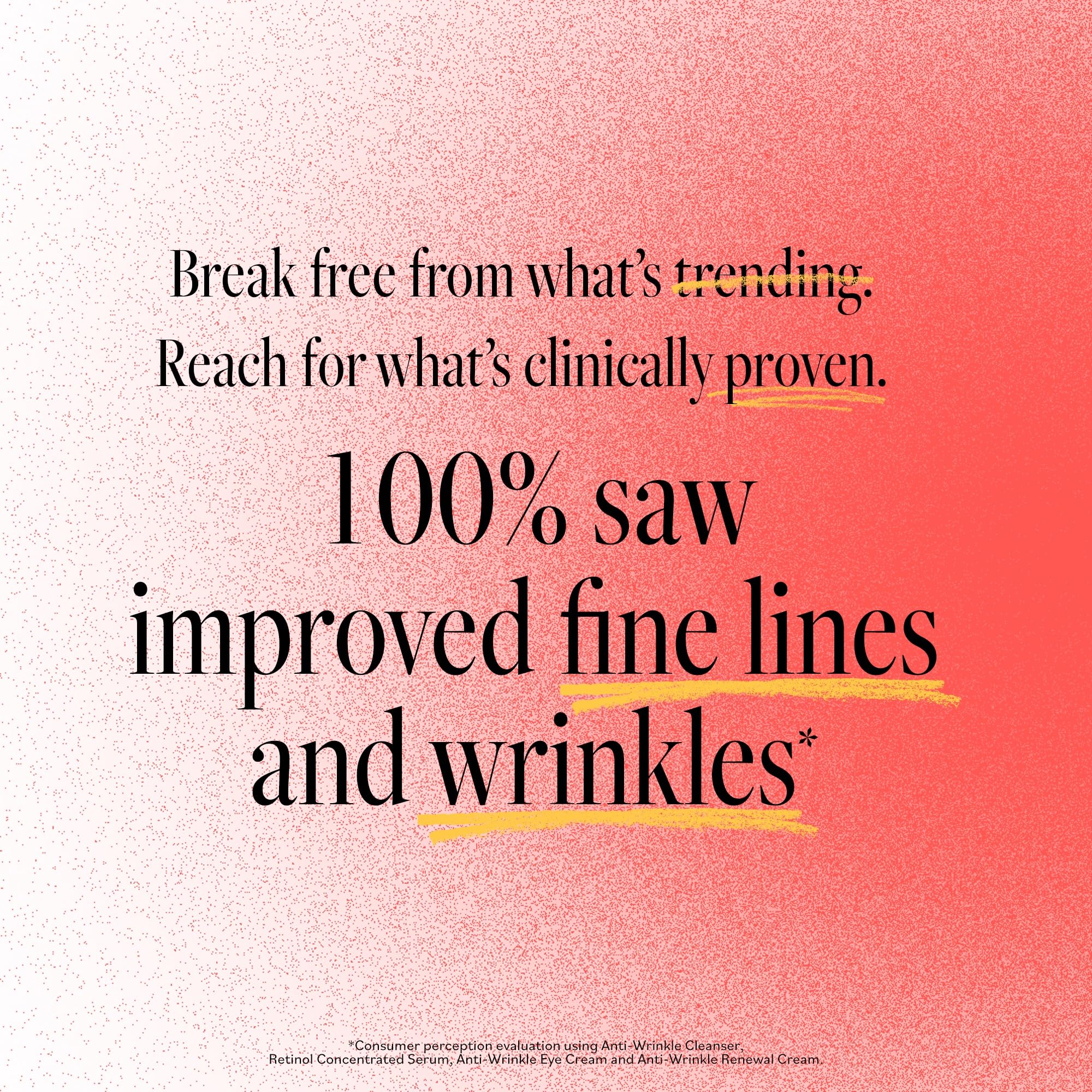 Derma E Anti-Wrinkle Renewal Cream applied to skin for hydration.