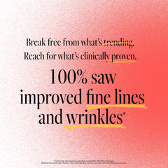Derma E Anti-Wrinkle Renewal Cream applied to skin for hydration.