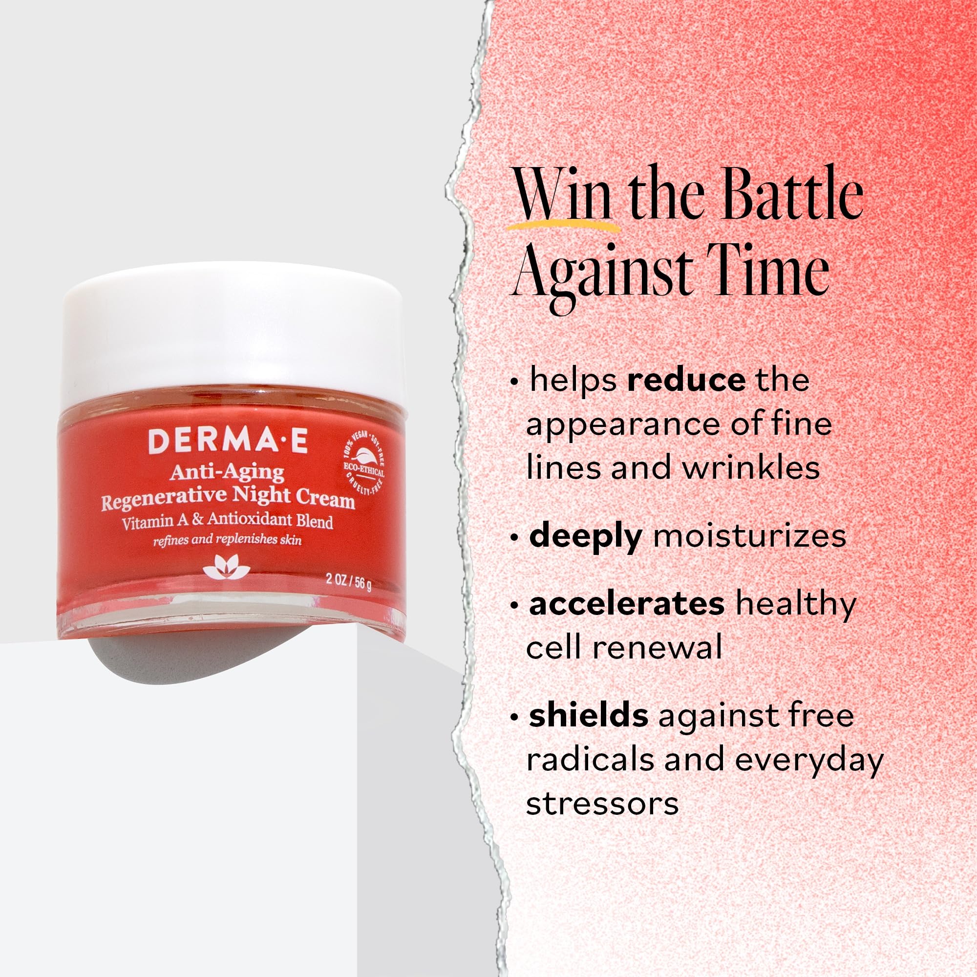 Derma E astaxanthin ingredient highlights powerful antioxidant protection for skin.