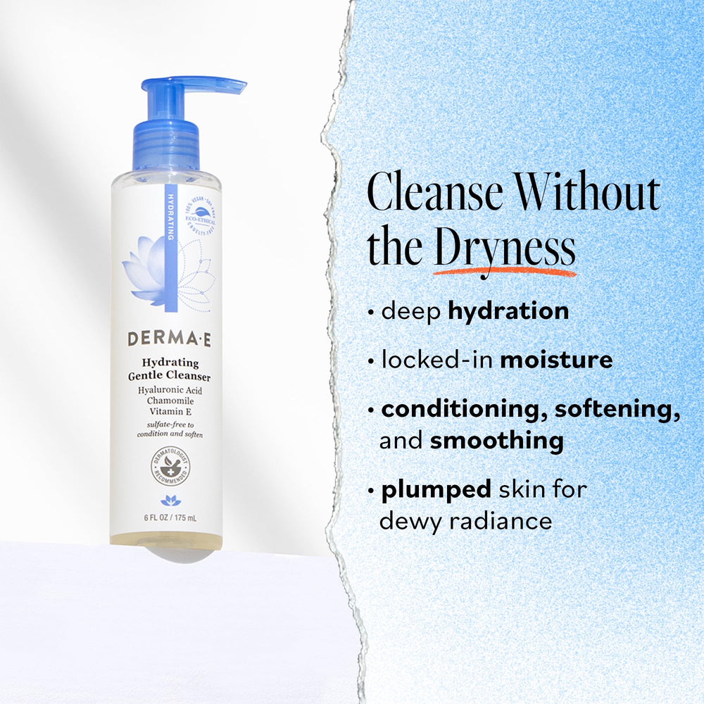 Derma E Chamomile Glow with soothing botanicals for calm, radiant skin