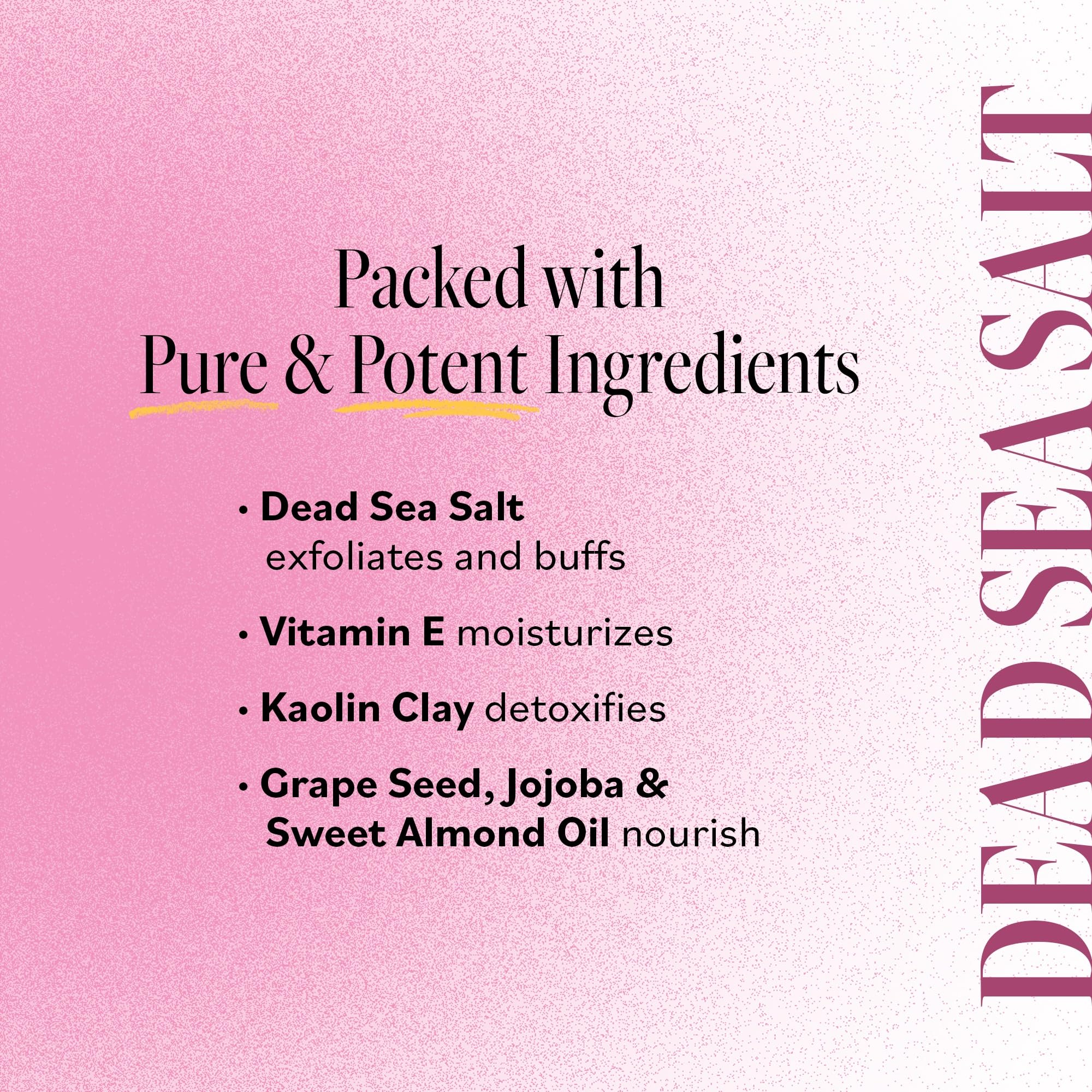 Derma E microdermabrasion scrub kaolin clay swirl purifying feel and oil control