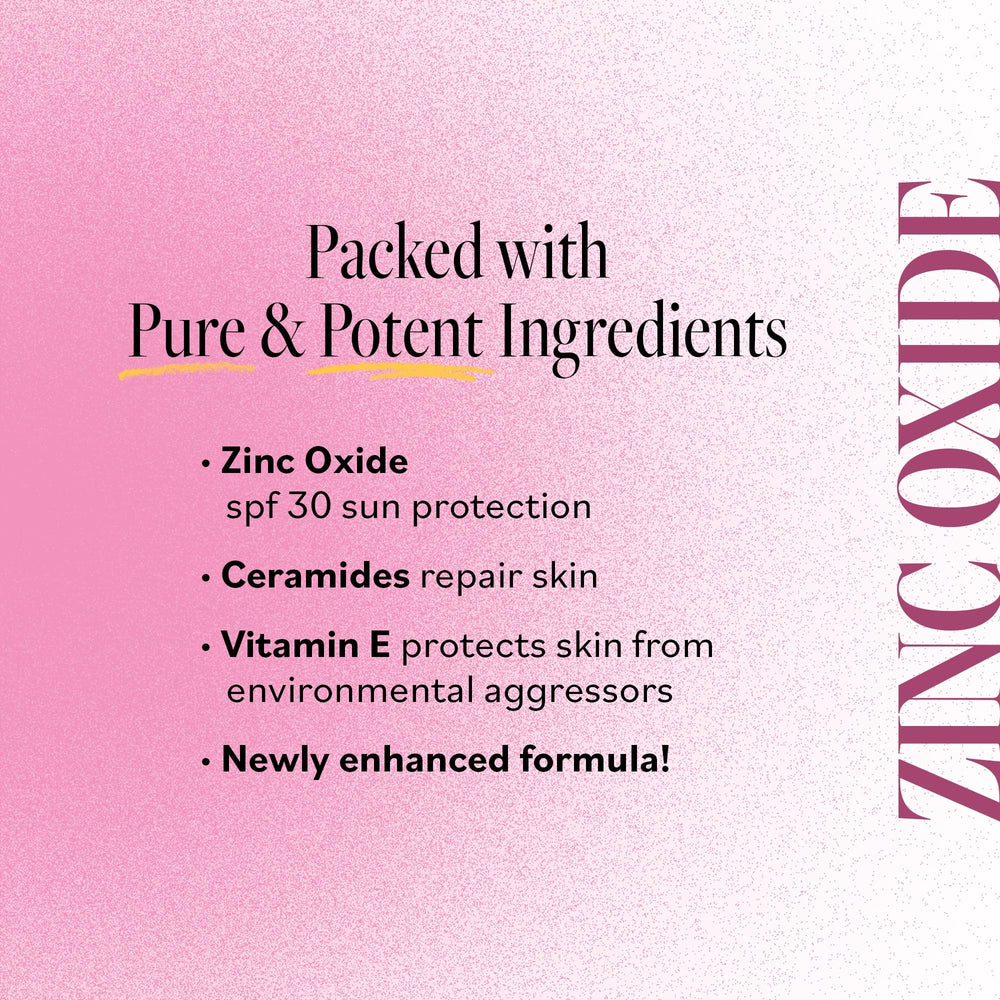 Derma E formula with ceramides and Vitamin E for skin barrier support.