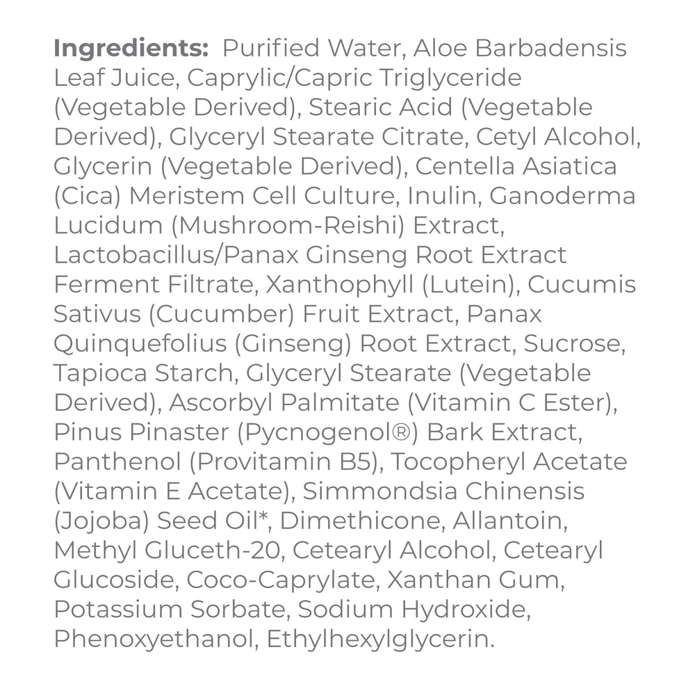 Derma E Pure Biome Balancing Cream application on face and neck demonstrates recommended massage.