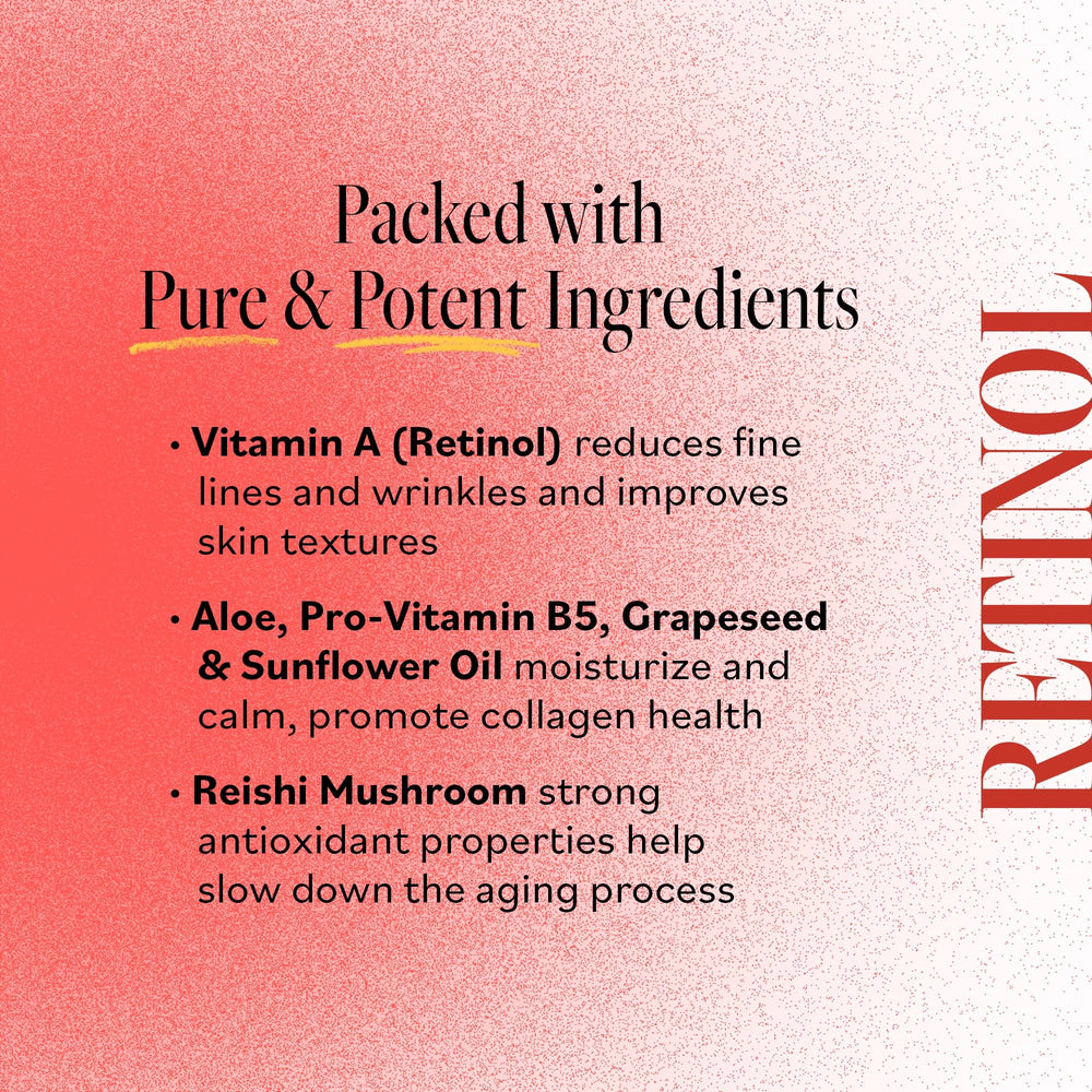 Derma E retinol eye serum texture captures lightweight, fast-absorbing feel.