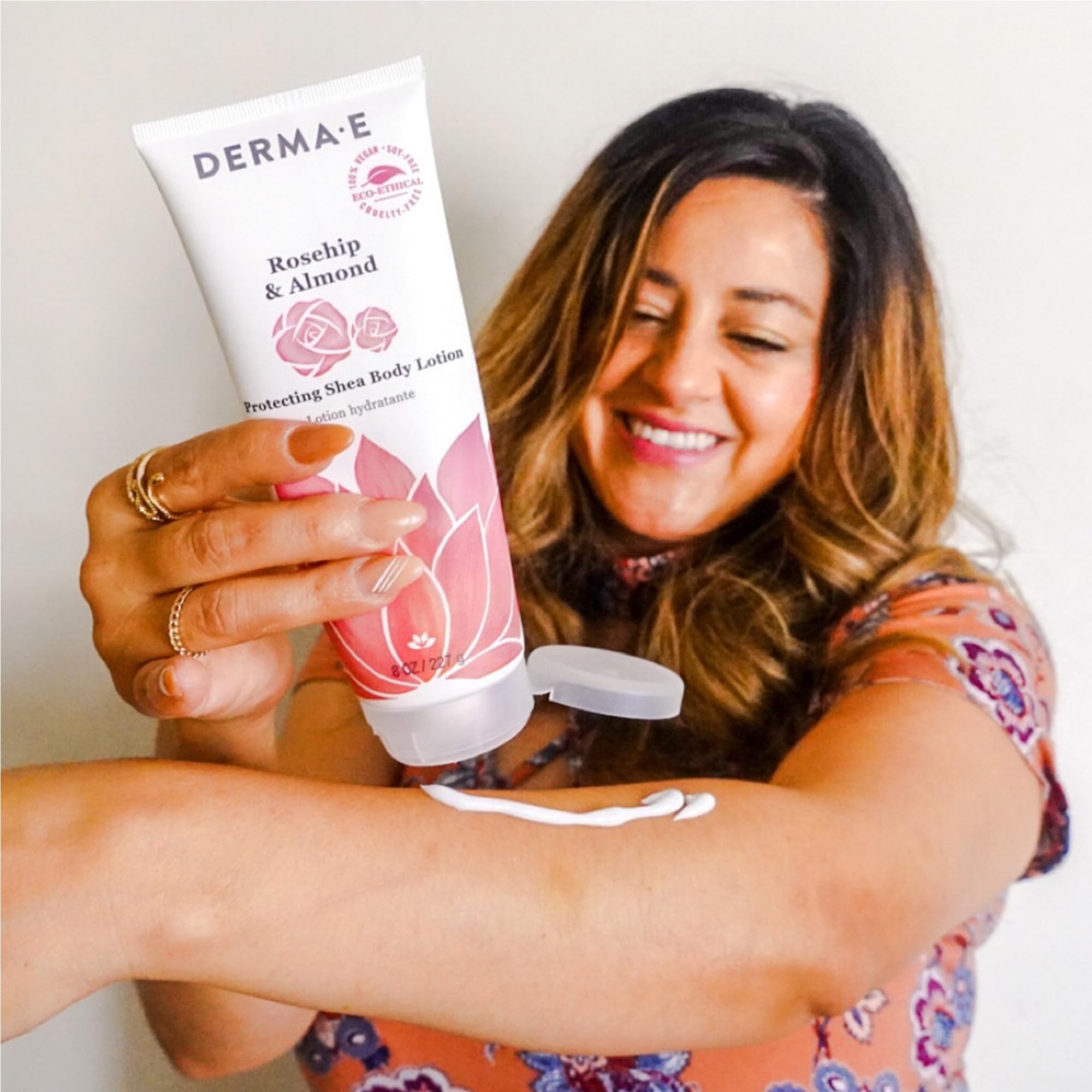 Derma E vegan cruelty free packaging highlights clean beauty