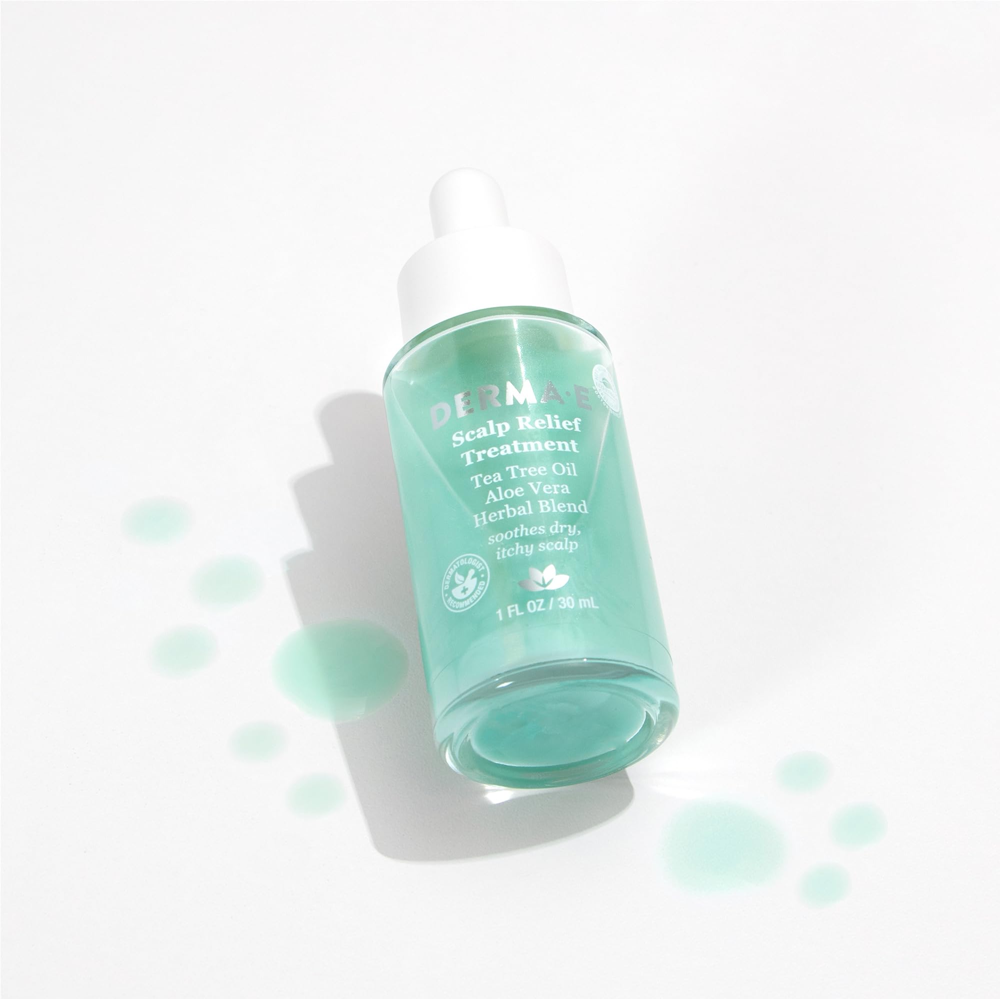 Derma E sea kelp ingredient scene highlights deep moisture for scalp health