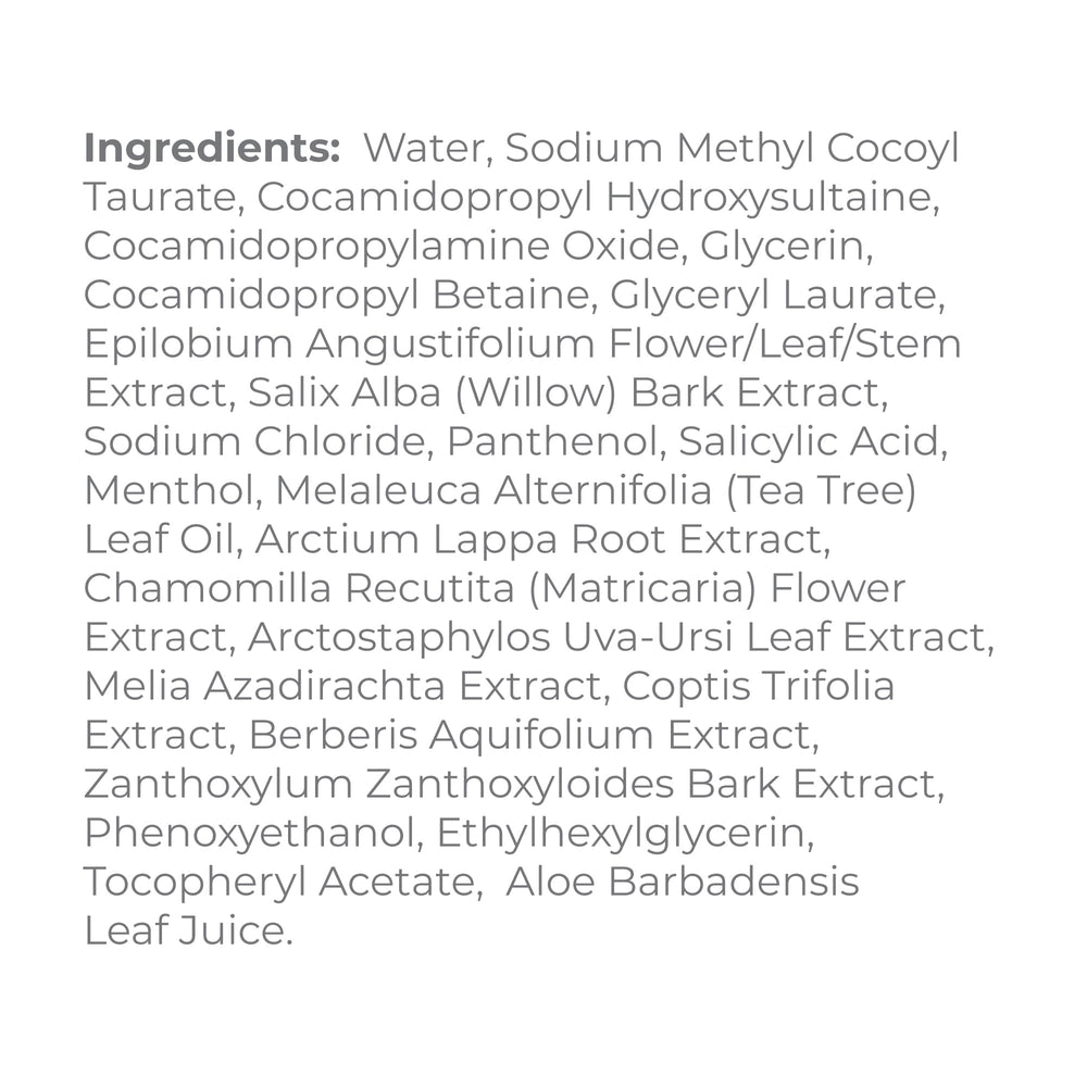 Derma E Scalp Relief Shampoo lather shows rich foam for gentle wash.